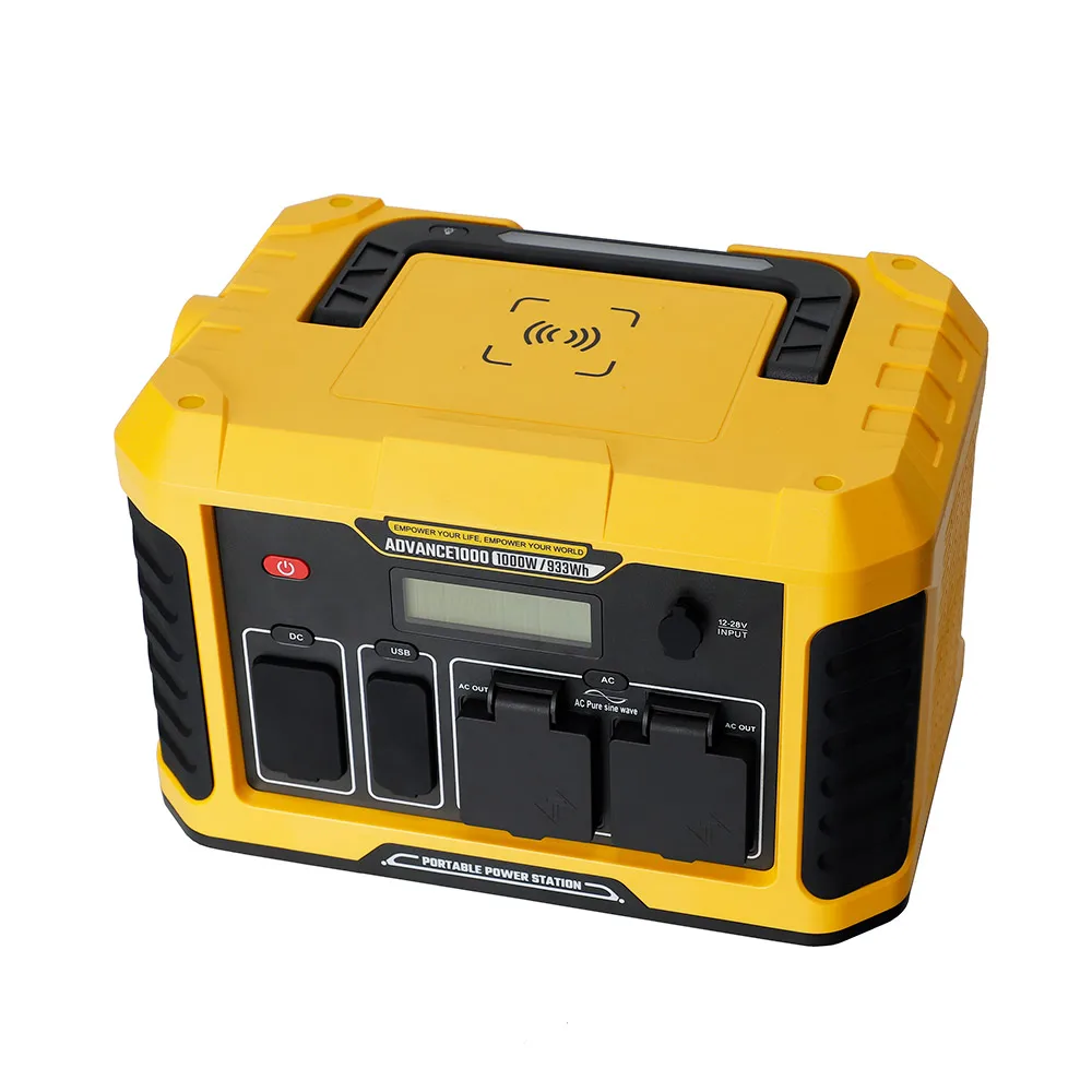 

18650 Lithium Battery 1000WH Solar Energy Storage System Outdoor Power Supply