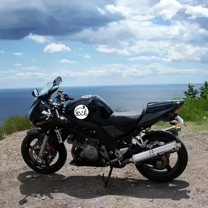 2 шт./компл. милая собака автомобиль мотоцикл внедорожный грузовик окно стена