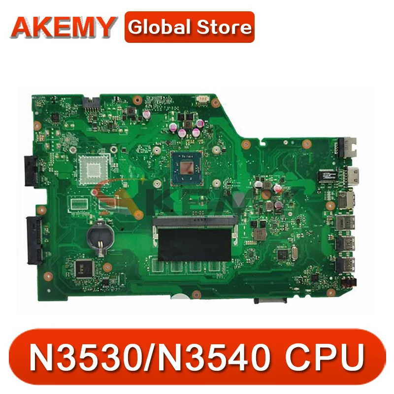 

X751MA N3530/N3540 CPU Mainboard For ASUS K751M K751MA R752M R752MA X751MD X751MJ Laptop Motherboard X751MA Motherboard tested