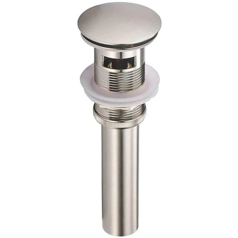 Bathroom Sink Drain Stopper Popup Drain With Overflow For Vessel Sink Lavatory Vanity