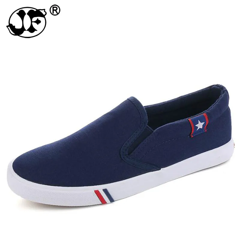 Мужские повседневные туфли лоферы для вождения мужские холщовые с резинкой