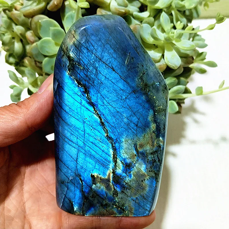 Лабрадорит синий кристалл  EBET