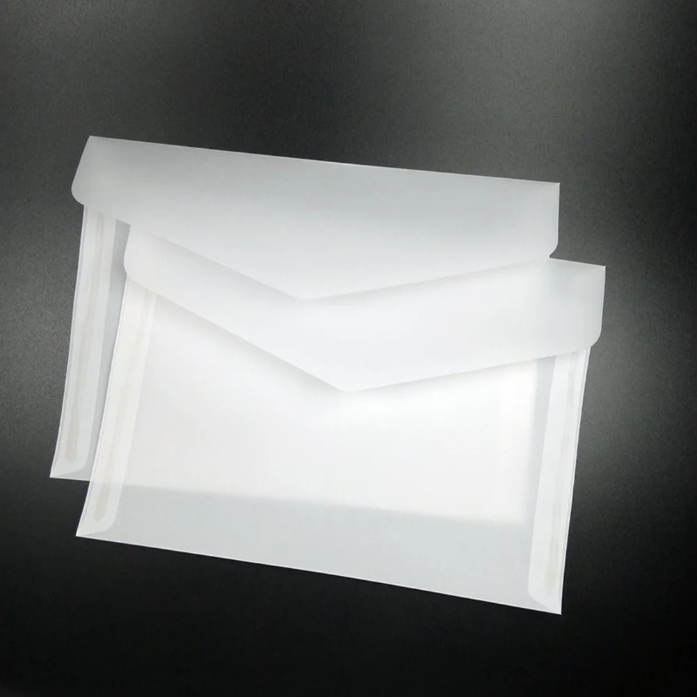 

50PCS Envelopes Translucent Empty Release Paper Portable Invitations Cards Gift Envelope Vellum Envelopes