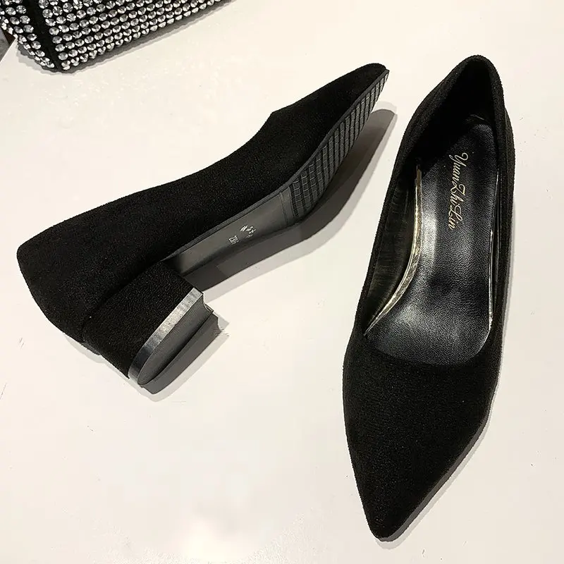 New Women Pumps Soft Leather High Heels Shoes Fashion Office Shoes Stiletto Party Shoes Female Comfort Women Office Heels