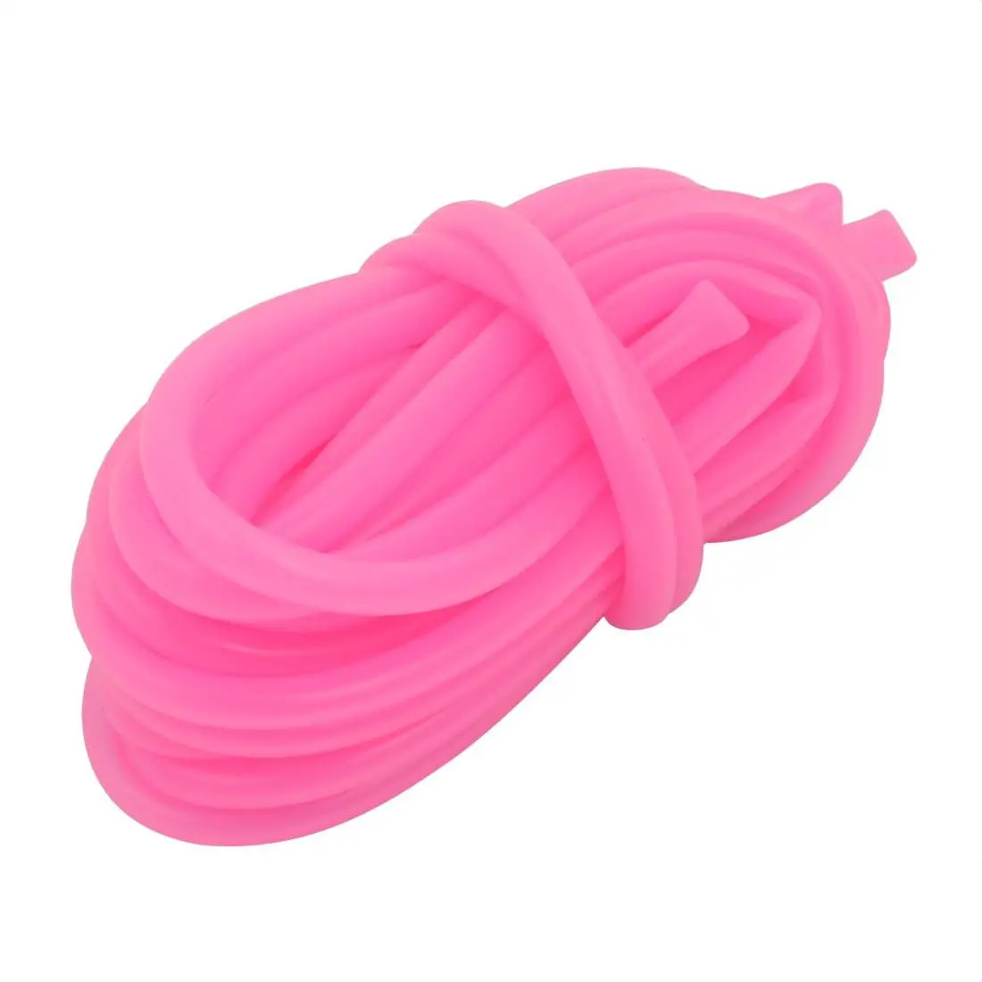 

Keszoox 5mm x 7mm High Temp Resistant Silicone Rubber Tube Hose Pipe Pink 5 Meter Length