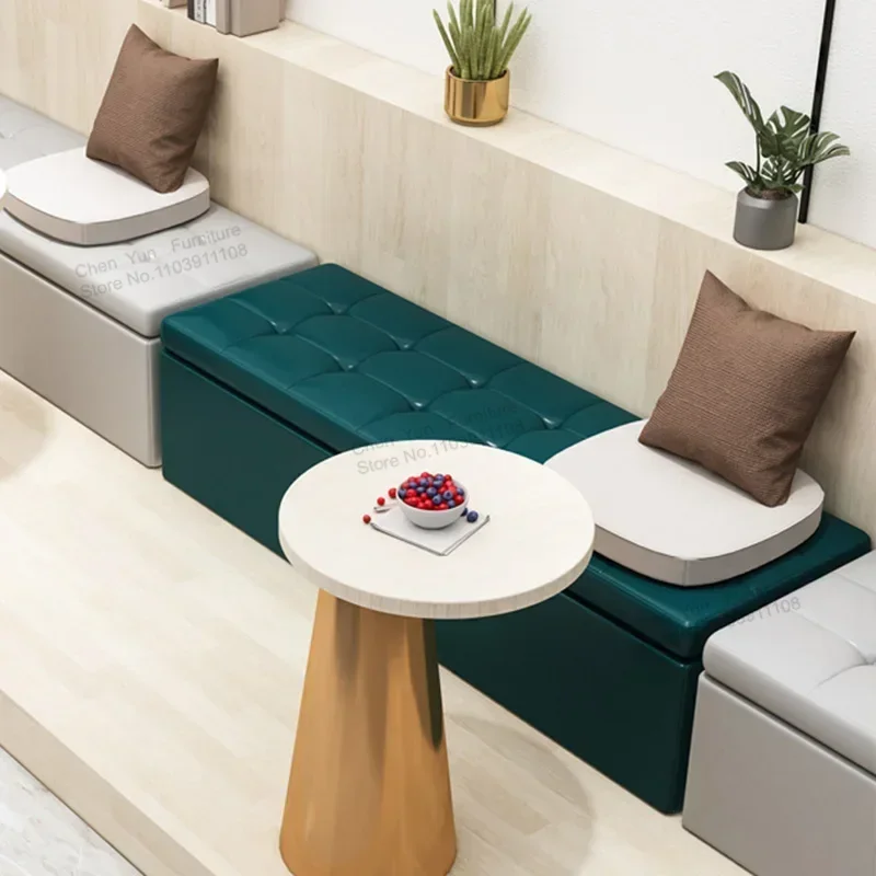 Sofa do salonu stołek przechowywania podpórka na nogi meble domowe prosty wielofunkcyjny ławka buty Tabouret De Stockage