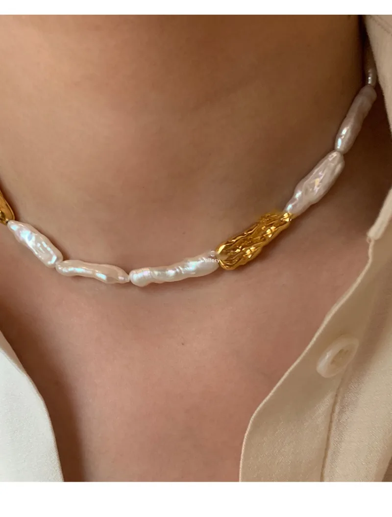 Женское ожерелье с жемчугом Minar