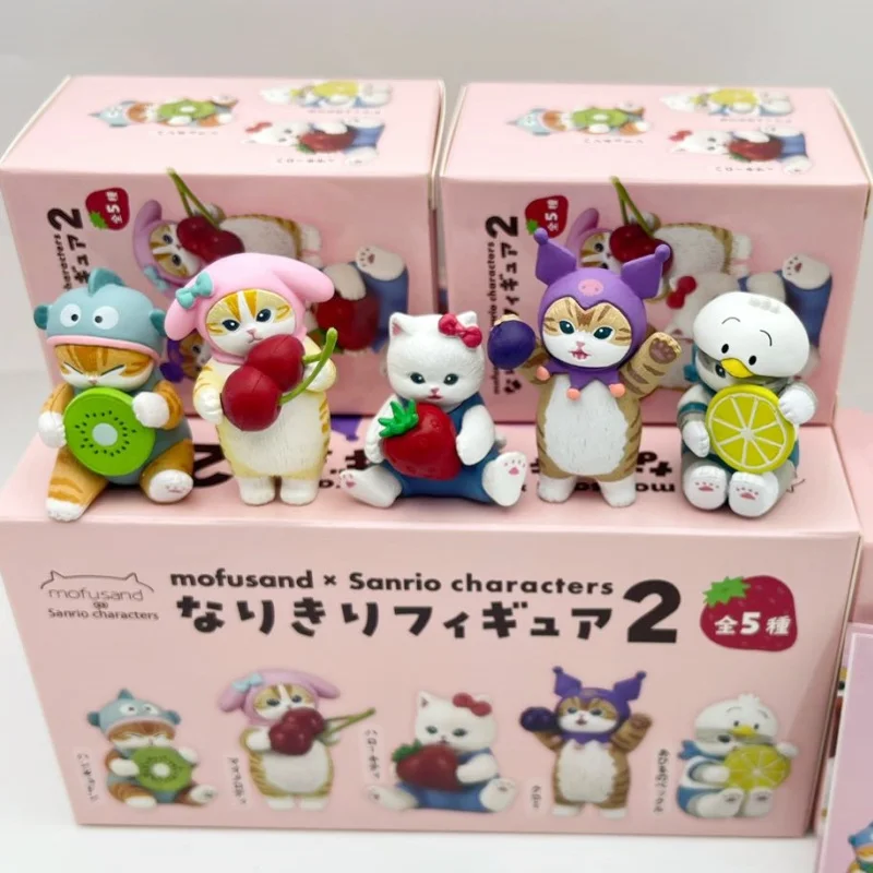 Mofuseands Sanrio персонажи фигурка кошки Куроми аниме переодевание кукла Kawaii украшение