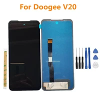 New For Doogee V20 Original 6 43inch 2400 1080 Phone LCD Display  Touch Screen Digitzer Assembly Repair Panel Glass Accessories
