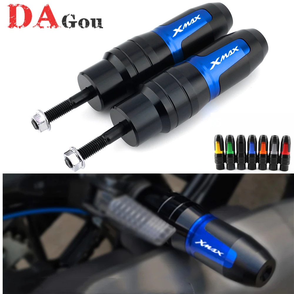 

Слайдеры выхлопной рамы с ЧПУ для YAMAHA XMAX250 XMAX300 XMAX400 X-max XMAX 125 250 300, аварийные прокладки, защита от падения