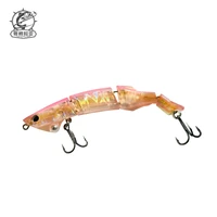 1pcs sinking pencil 6 4g 90mm multi jointed swimbait fishing lure wobbler jerkbait artifical hard bait for bass trout pike perch