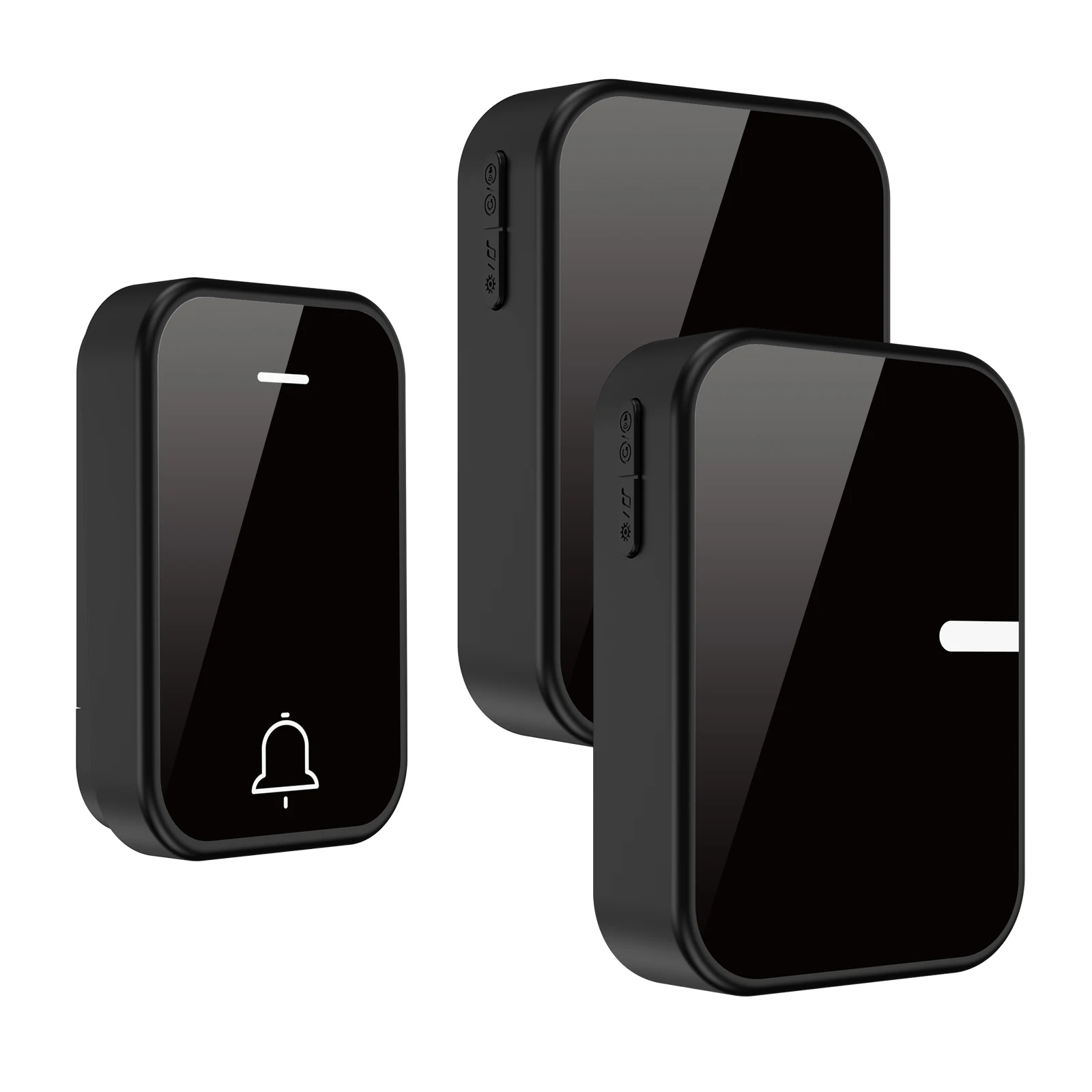 

Беспроводной дверной звонок Lunzo черный 38 мелодий