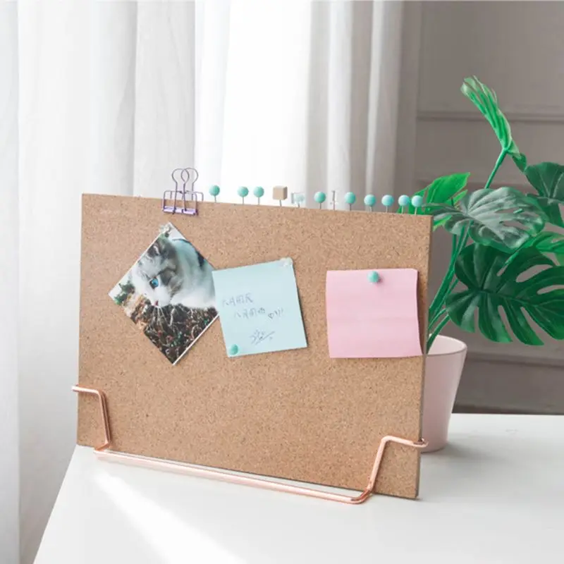 

Natural Message Cork Board Environmentally Memo Pinboard Notice Display Supply