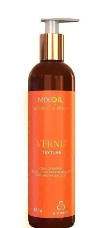 

Grandha Verniz Texture Mix Oil Coconut & Argan 280g