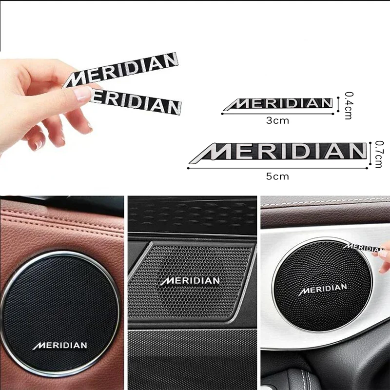 Алюминиевые Стикеры для Land Rover Discovery 3 4 Range Freelander 1 SVR Evoque Стайлинг автомобиля Аудио