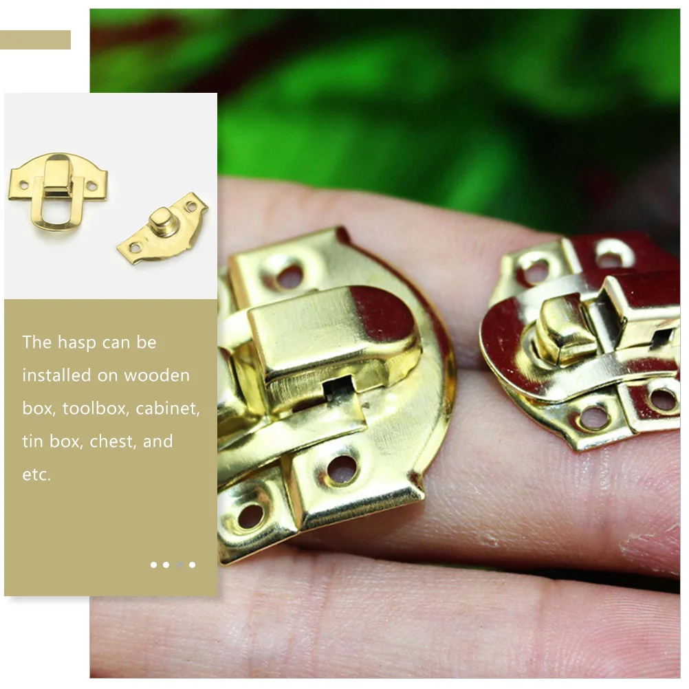 30 шт. засов с пряжкой шкатулки для драгоценностей декоративные винтажные