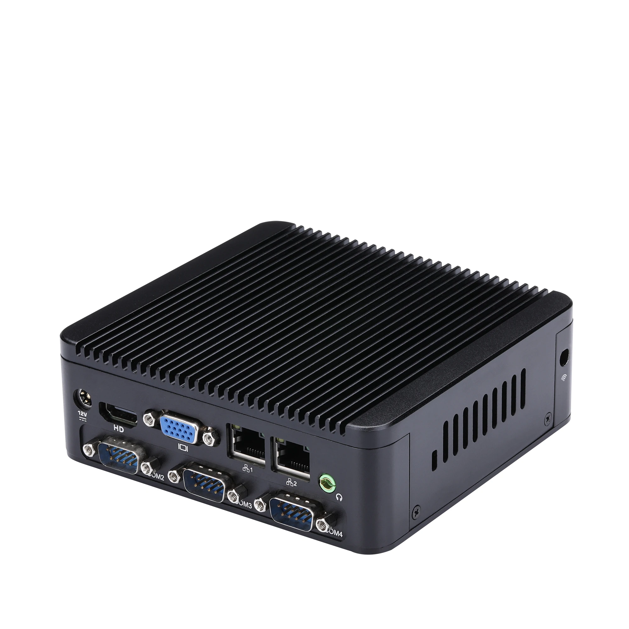 Мини-ПК FAST 4 RS232 J1900 мини-ПК для гостиной/HTPC узла/промышленный компьютер