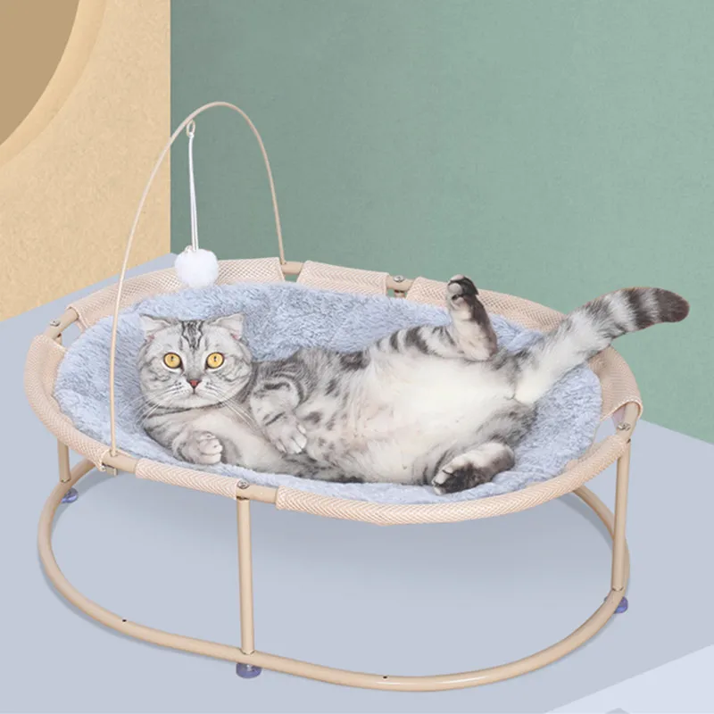 Cat's Nest Bed Cool In Summer Hammock Hanging Basket Off The Ground Princess Pet's Cat Supplies
