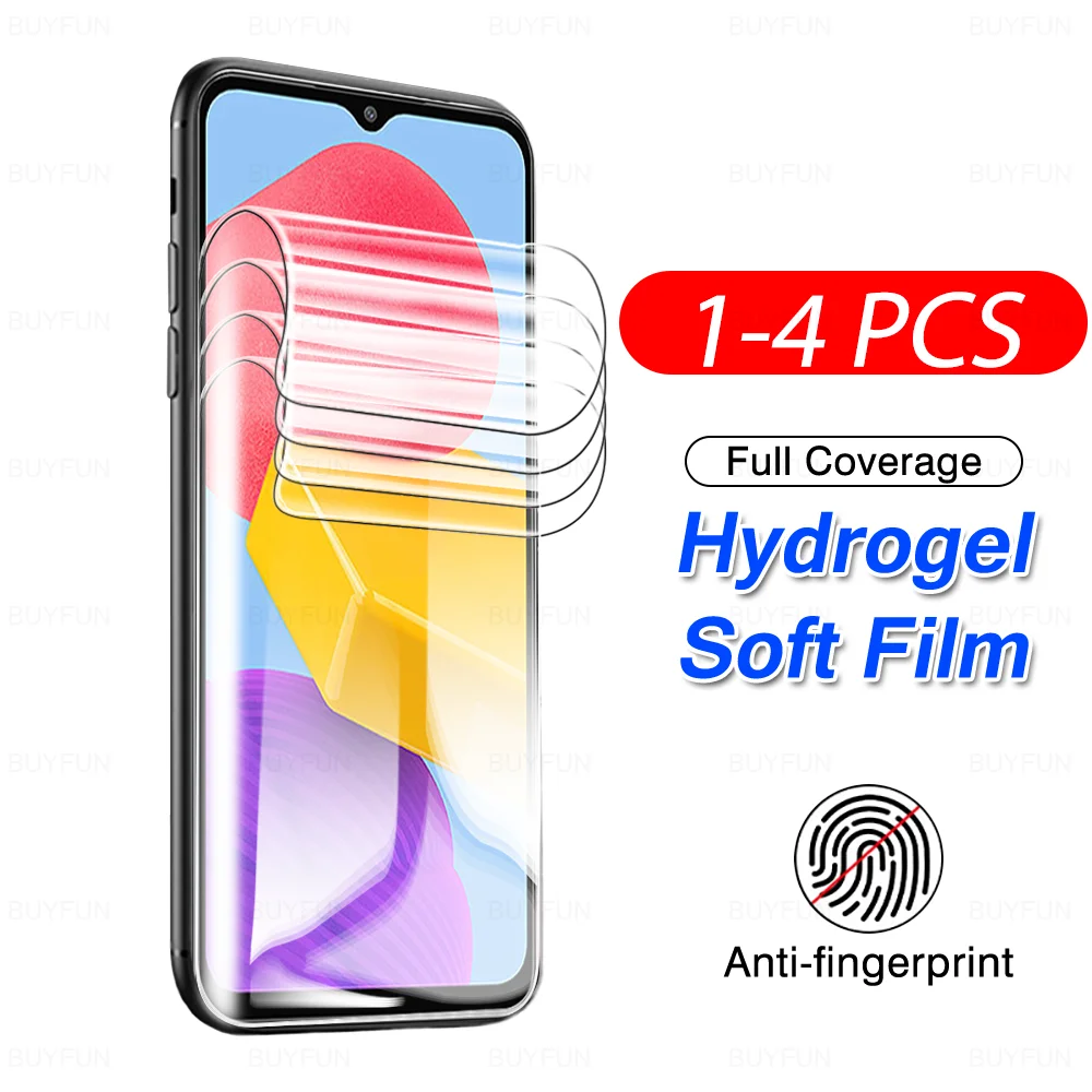 

1-4pcs HD Hydrogel Film Not Glass For Samsung Galaxy A02 A02S A03 Core A03S A12 A22 A32 A42 A52 A52S A72 A82 A13 A23 A33 A53 A73