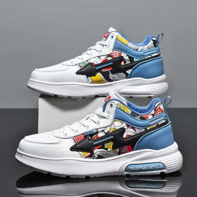 Men Running Shoes No-slip Male Casual White Shoes Hard-wearing Sports and Leisure Zapatillas Hombre Unisex 2022 New Sneakers Men