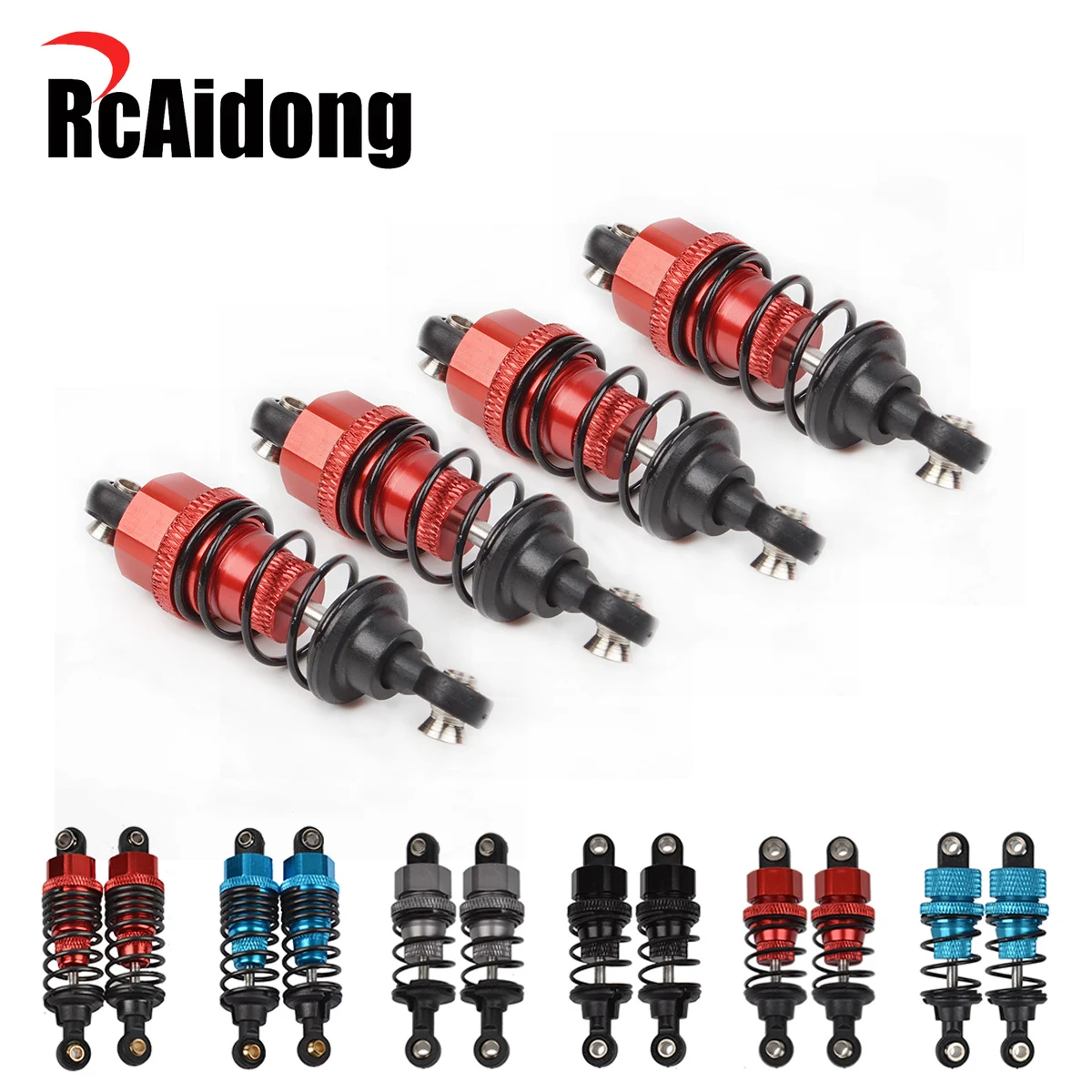 

RcAidong 2/4pcs Aluminium Shock Absorber/Damper For Tamiya TT-02 TT-01 TT01/TT02 M05 M06 1/10 RC Drift Cars 54/69mm