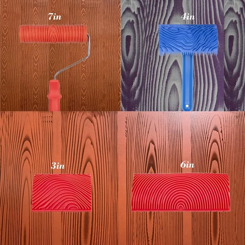 Набор инструментов для обработки резинового дерева текстура сделай сам валик