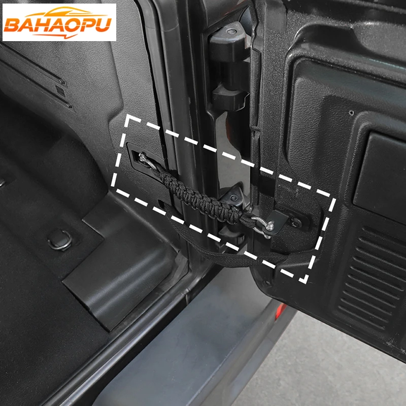 BAHAOPU автомобильные задние двери/упорный ремень задней двери подходит для Jeep Wrangler