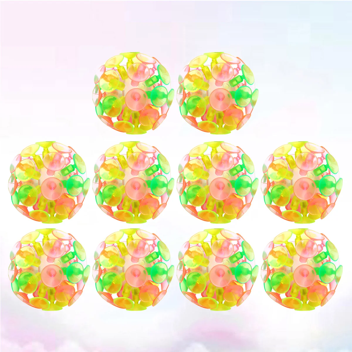 

10 Suction Creative Suction Cup Parent- child Interaction Kids Plaything for bathing Time Summer Beach Pool Supplies