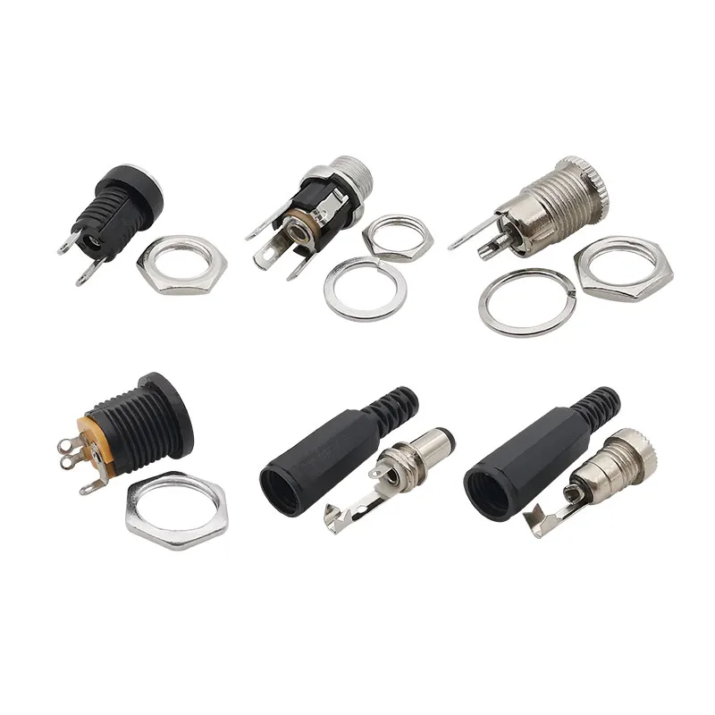 Разъемы питания постоянного тока 5 5x2 1 мм 10 шт.