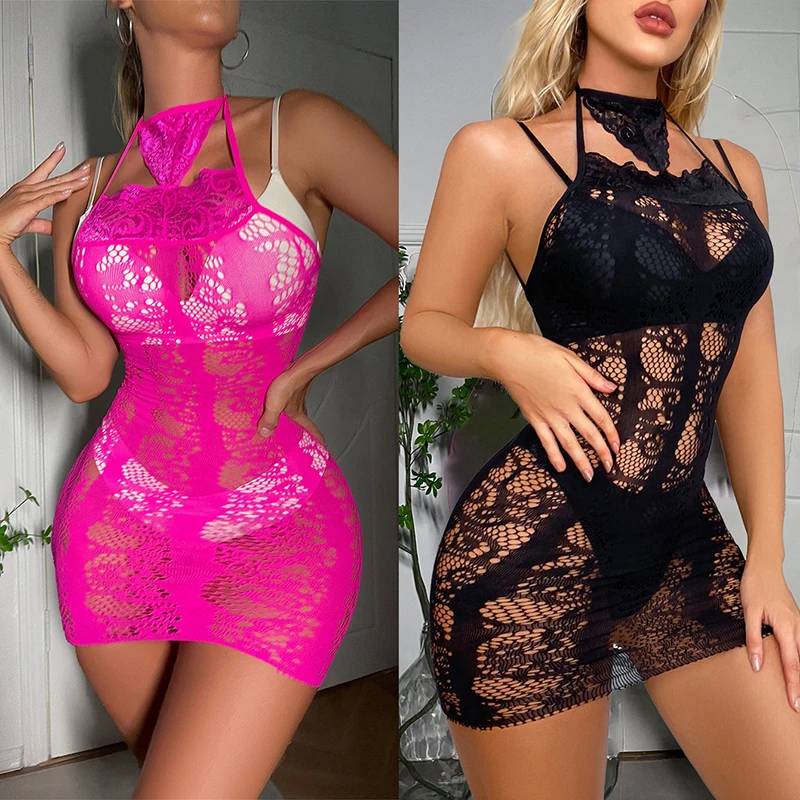 

Sexy Mesh See Through Bikini Cover Up Bathing Suit Underwear Clubwear Dresses Sexy Beachwear Nightwear