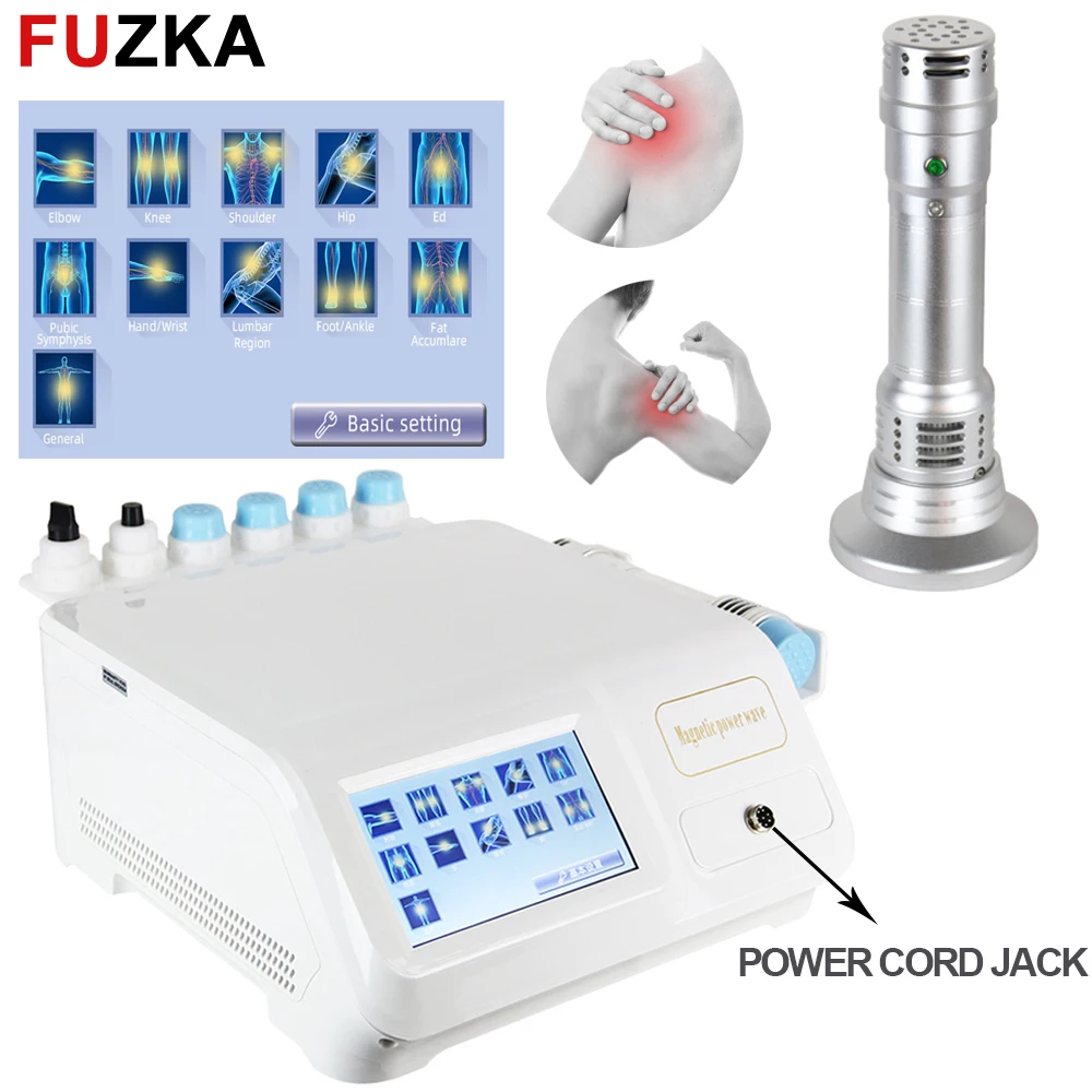 

Shockwave Therapy Machine Extracorporeal Body Massage Erectile Dysfunction ED Treatment Joint Pain Spondylosis 7 Heads New