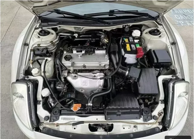 Фото Комплект из 2 газовых упоров капота для Mitsubishi 3G Eclipse III D52A/D53A (кабриолет/купе) 1999-2005, передние, для модификации, с функцией подъема №3