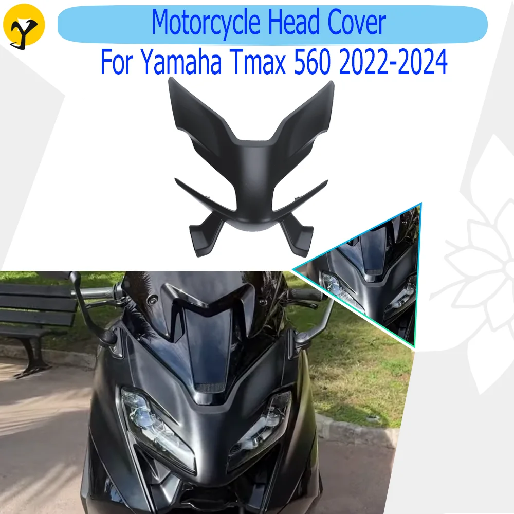 Накладка на переднюю фару мотоцикла для Yamaha Tmax 560 2022 2023 2024