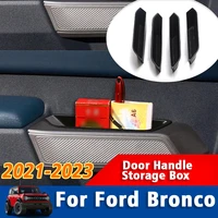door handle storage box for ford bronce 2021 2022 2023%ef%bc%884door%ef%bc%89accessories car side armrest organizer container front rear 4pcs