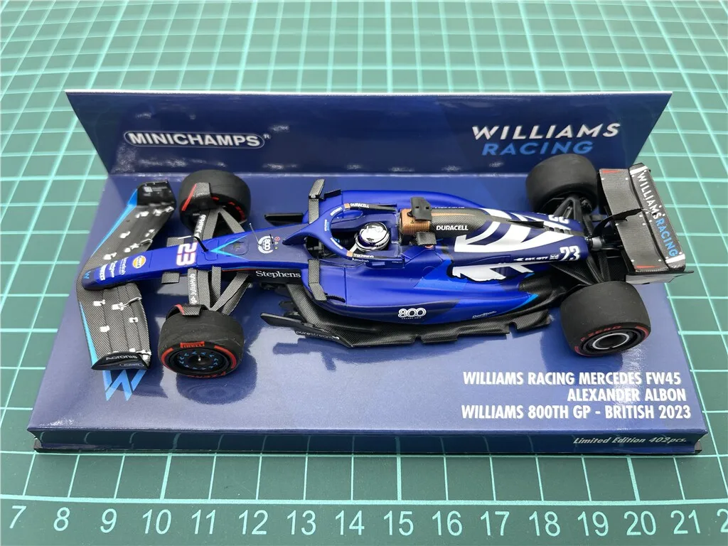 Фото Minichamps 1:43 F1 FW08 FW11 FW20-FW45 Коллекционная модель автомобиля из смолы и металла, лимитированная серия, игрушка-подарок №4