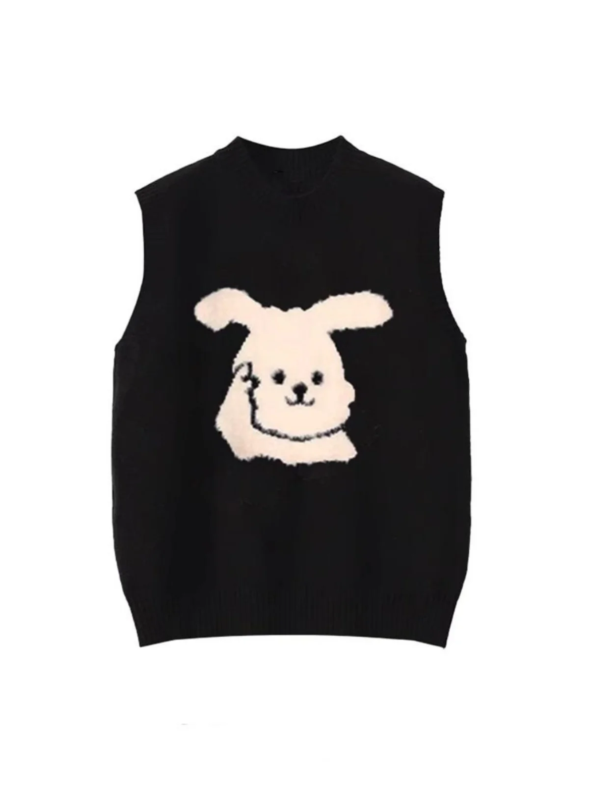 Gu Qiqi Guqiqi Retro Stripe Shirts Sweater vest Dress Outfit Early Autumn New A Word Denim Skirt
