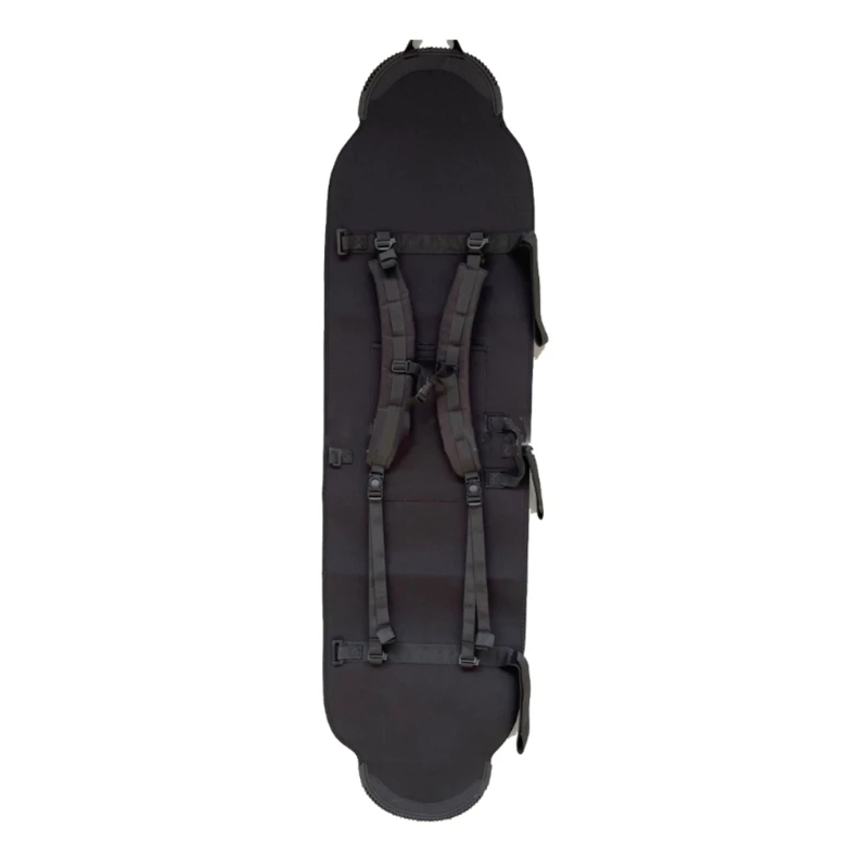 

Ski Bag Single Snowboard Storage Bag Reinforced Padding Bag for Road Trips & Snow Sports Travel Long Ski Bag Padded Ski Bag