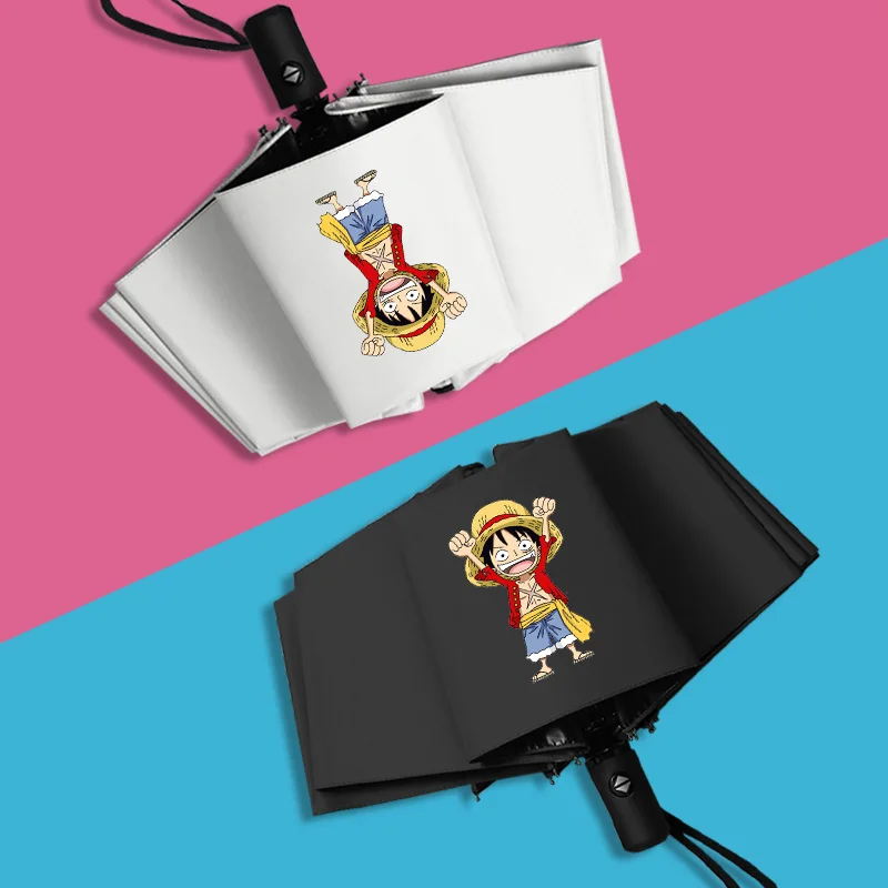 

Зонт Автоматический Luffy Roronoa Zoro для мужчин и женщин, милая мультяшная Складная мультяшная аниме-игрушка, Луффи ророноа Зоро