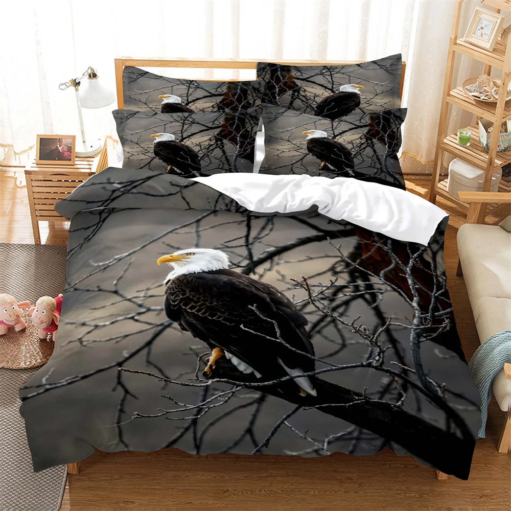 

Bird Bedding Sets 3D Digital Printing Quilt Cover Mario Pattern Bedspread Single Twin Full Queen King Size Bedding