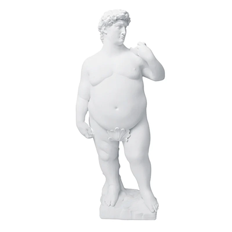 

Creative David Portrait Sculpture Resin Craft Decoration Human Body Statue Home Desktop Ornaments Art Decoration