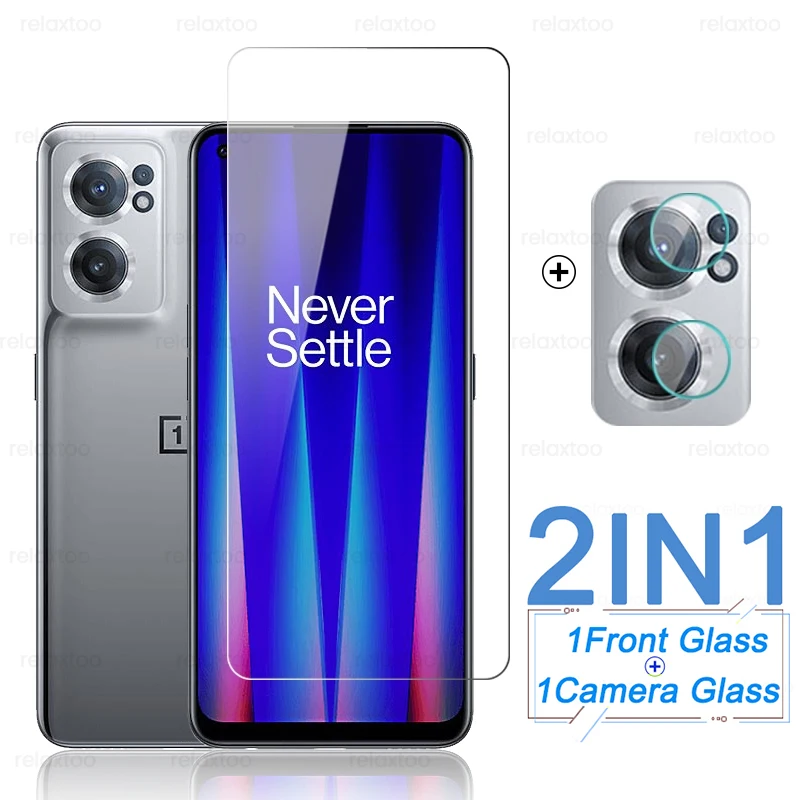 

Стекло для объектива камеры One Plus Nord CE2 2 в 1, стекло для OnePlus Nord CE 2 CE2 5G 2022 6,43 дюйма, Защитная пленка для экрана 9H