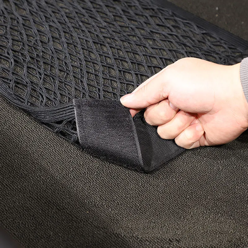 

Нейлоновый черный органайзер для багажника автомобиля для Chevrolet Corvette C7 2014-2019, эластичная Сетчатая Сумка для хранения багажа, автомобильные аксессуары