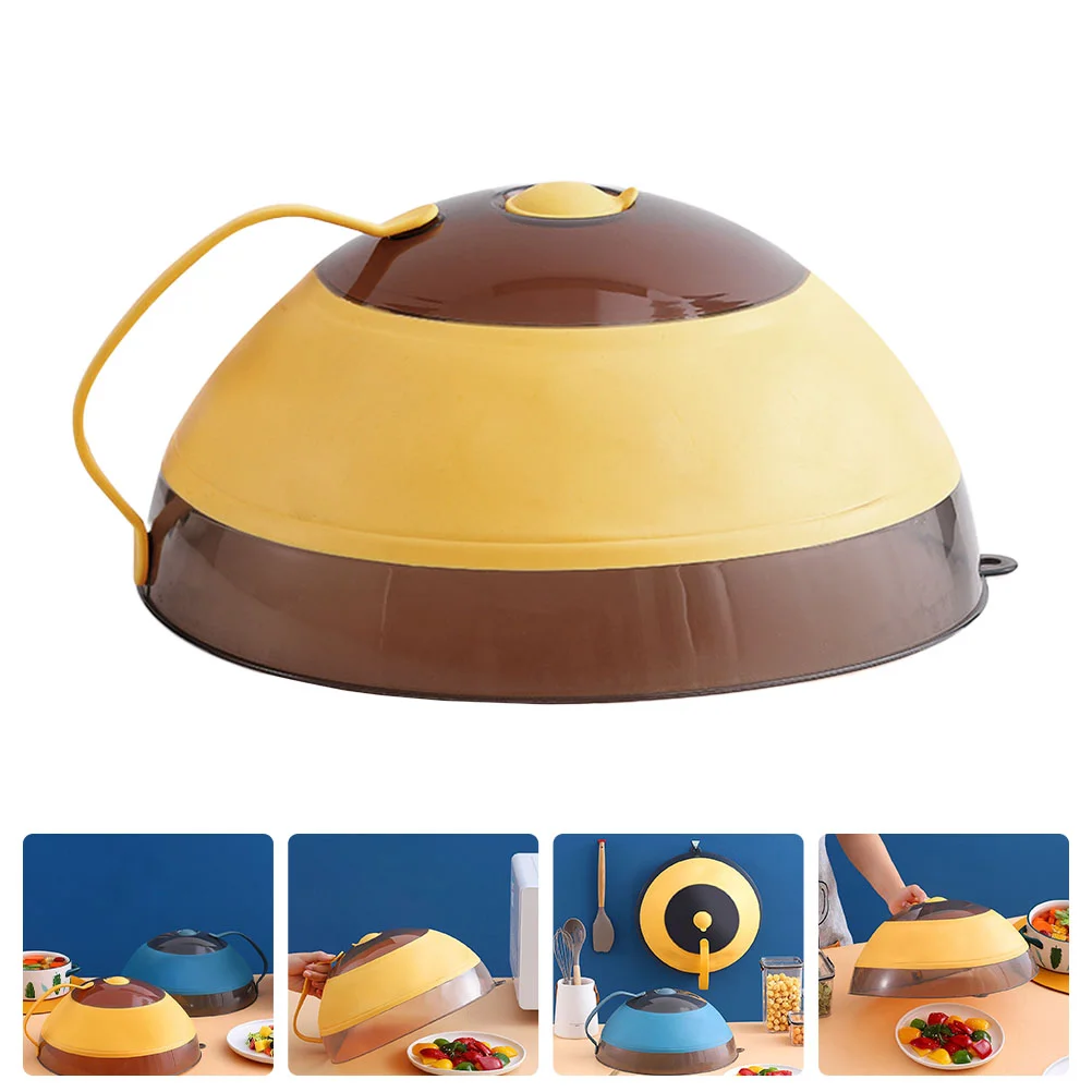 

Coverplate Dome Bowl Vented Guardpreservation Basket Drainer Fruit Reusable Lid Mixing Dish Splatter Anti Oven Tent Silicone