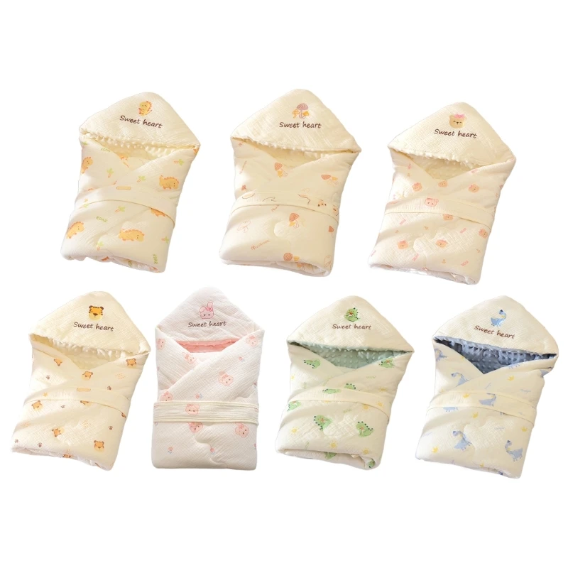 

Cotton Muslin Swaddles Blankets Quilt Swaddles Wraps Infant Cover