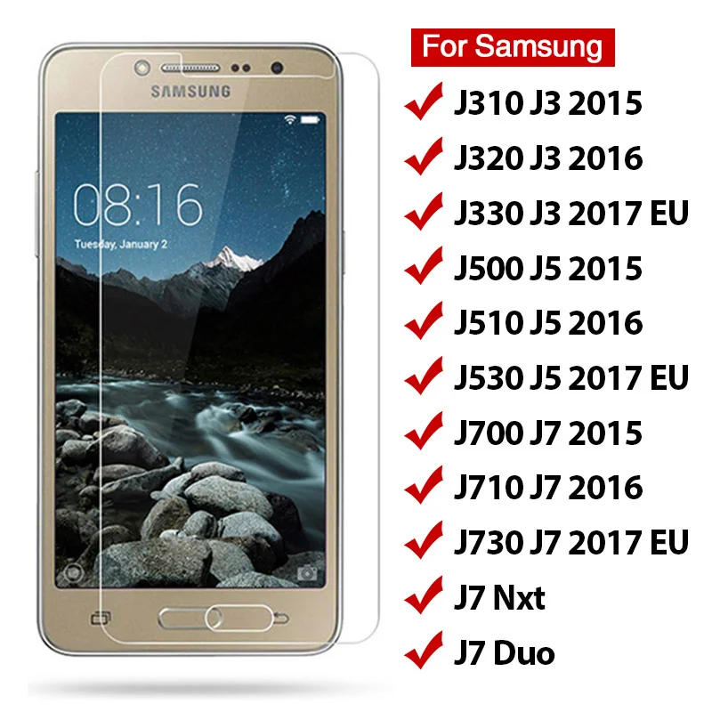 Закаленное стекло HD 2 шт. для Samsung Galaxy J5 j3 J7 2017, Защитное стекло для экрана ЕС для Samsung J7 Nxt J320 J510 J710 2016 Закаленное стекло HD 2 шт. для Samsung Galaxy J5 j3 J7 2017, Защитное стекло для экрана ЕС для Samsung J7 Nxt J320 J510 J710 2016