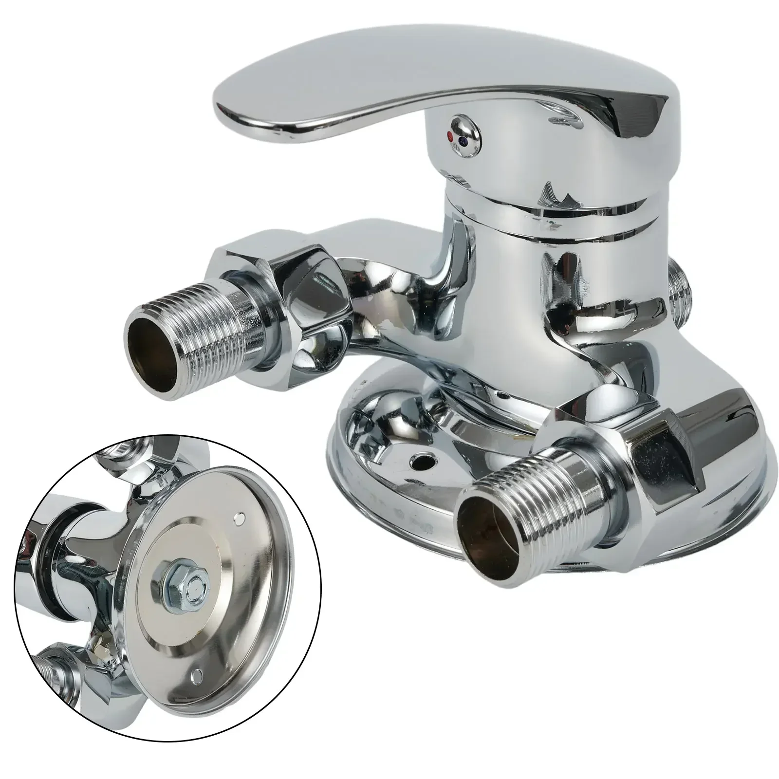 Смеситель для ванной и душа сменный латунный хромированный клапан горячей