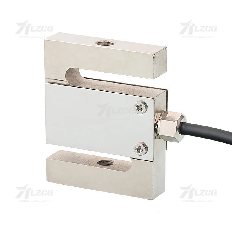 

S type Tension Compression Force Sensor Push pull Pressure Control Strain Load Cell 10/100/500/1000kg 5t Industril Automation