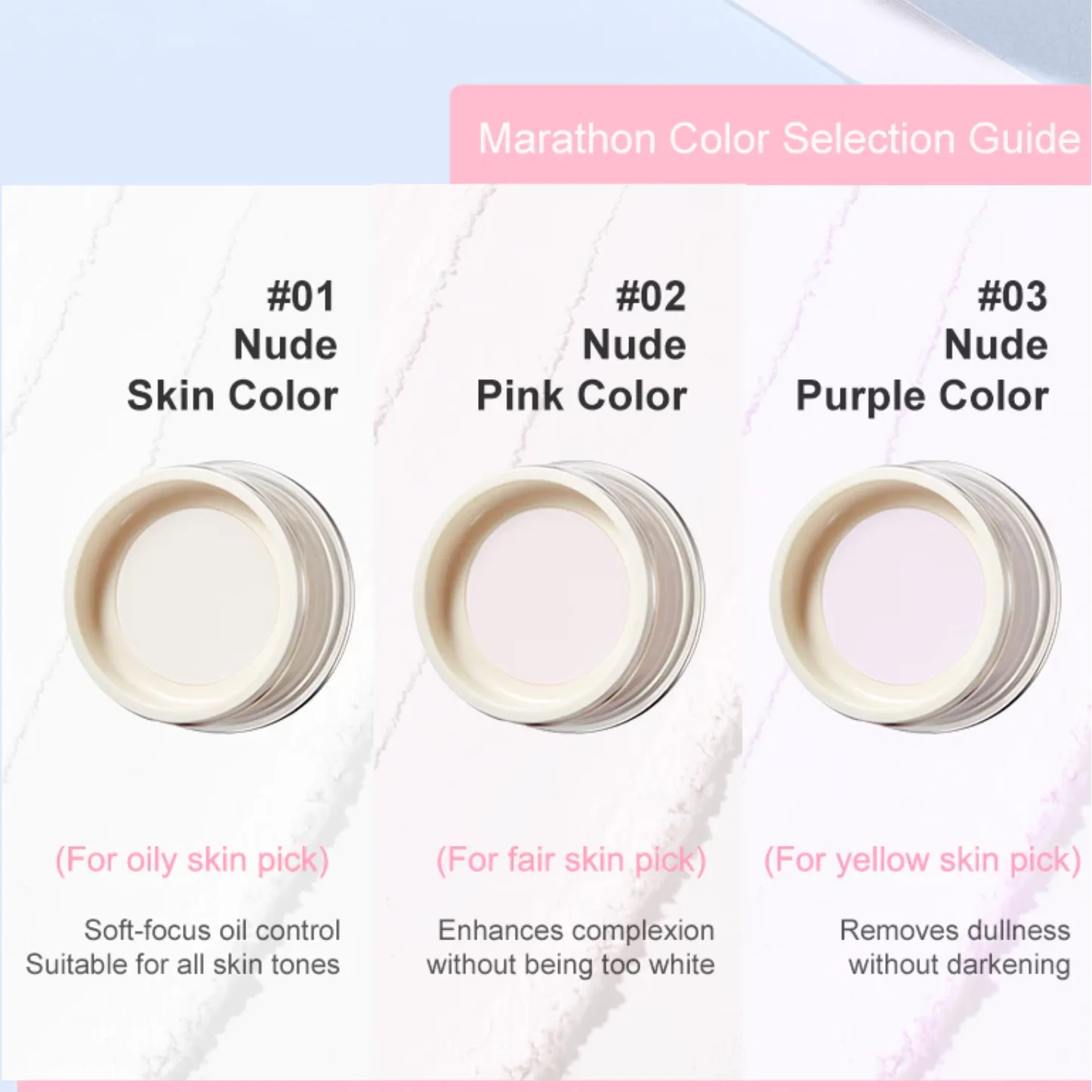 Judydoll Duo Color долговечная рассыпчатая пудра питательная азиатская кожа формула без