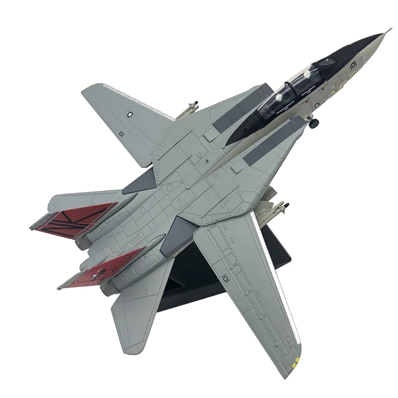 

Литые самолеты в масштабе 1/100, модель самолета Tomcat F14 для коллекции, подарок, украшение для дома, гостиной