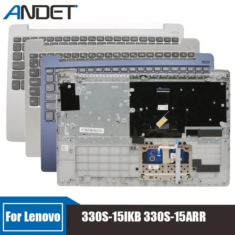 

Новая Оригинальная Подставка для рук для Lenovo 330S-15IKB 330S-15ARR Корейская клавиатура сенсорная панель 5CB0R07317 5CB0R07381 5CB0R34751